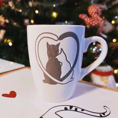 Weißer Billy-Becher