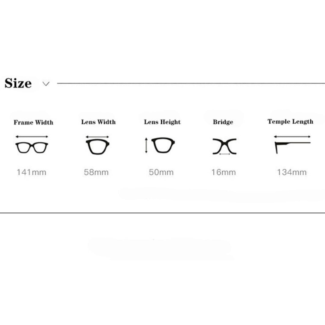Lunettes de soleil Vintage Brown Cat Eye
