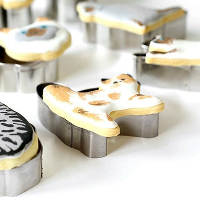 Moule à biscuit grand chat