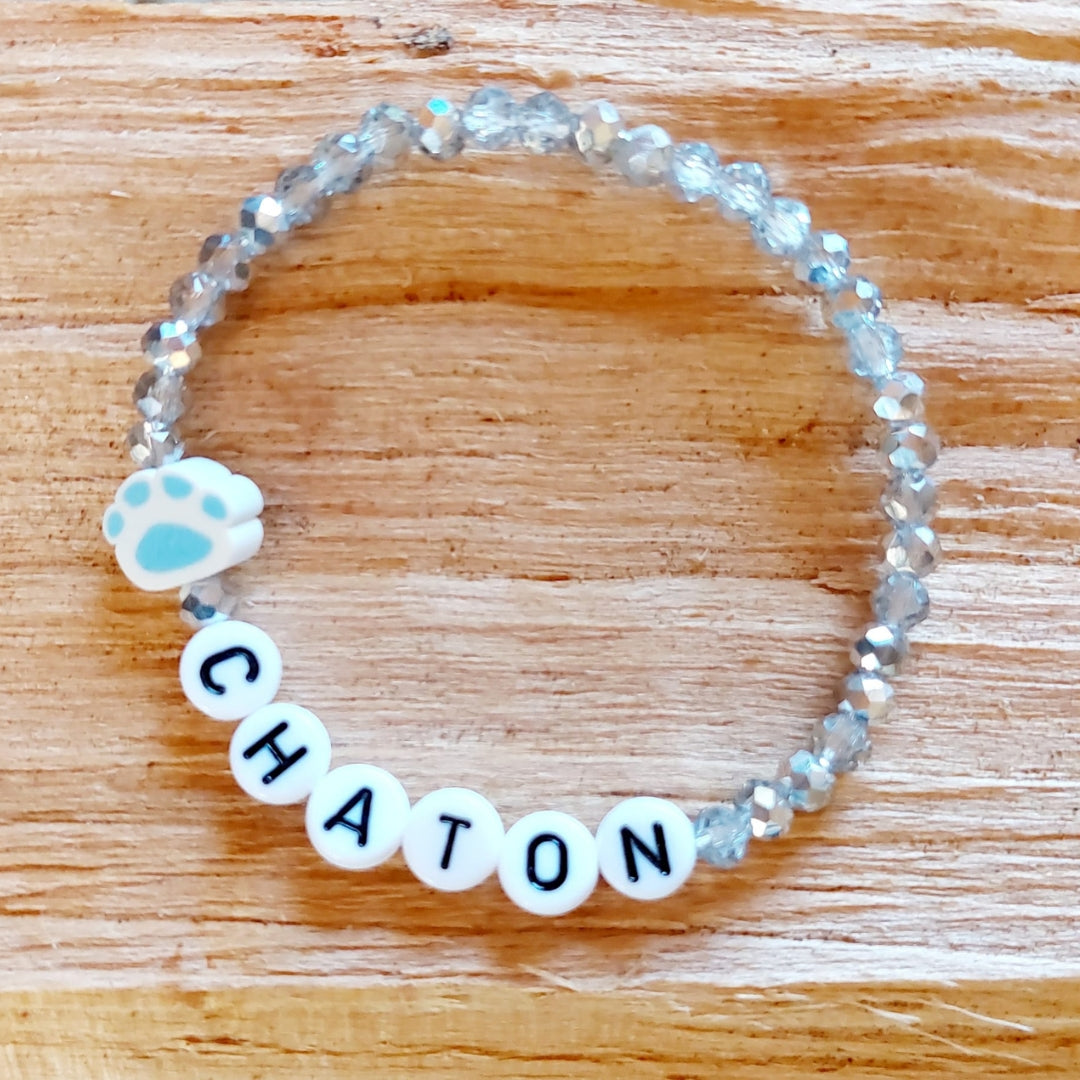 Bracelet Chaton argent