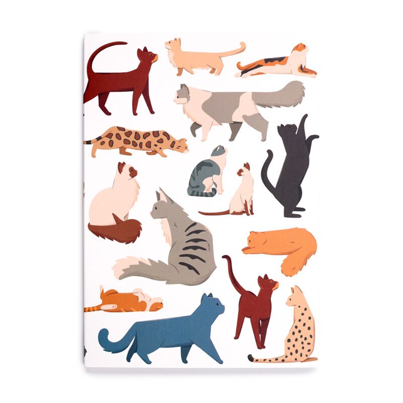 Bloc-notes A5 Feline Fine Cat