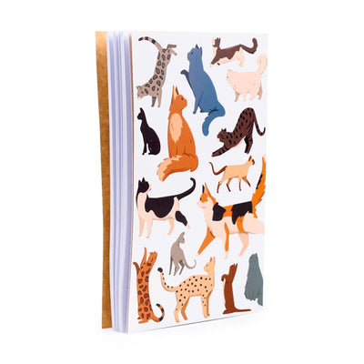 Lila Katzen-Schlüsselanhänger