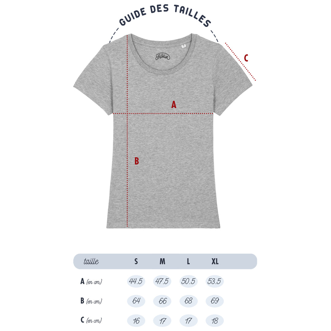 T-shirt bio femme "Chat m'épuise" rose