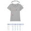 Damen-T-Shirt „Katze nervt mich“ grau meliert 