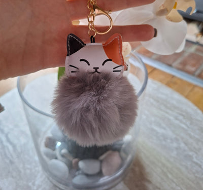 Porte-clé Lola pompon