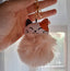 Porte-clé Lola pompon