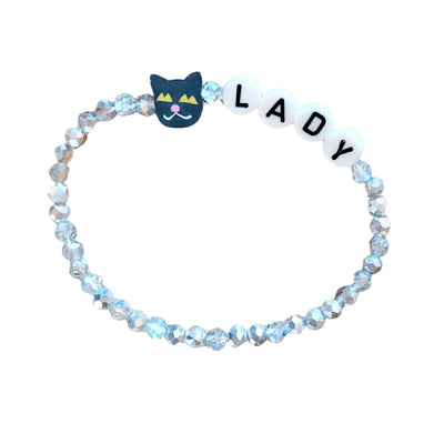 Silbernes Cat'Lady-Armband