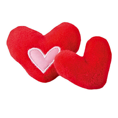 Rotes Katzenminze-Herzspielzeug