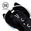 Coussin de voyage avec masque yeux peluché - Feline Fine Cat